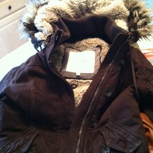 Abercrombie and Fitch brown jacket!