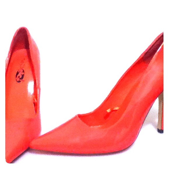 Hot pink heels