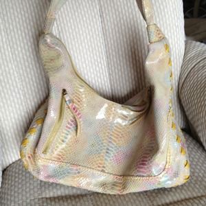 Hobo International - pastel snakeskin bag