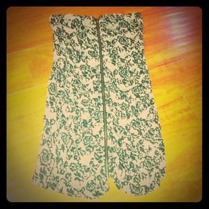 One clothing black and white tube dress