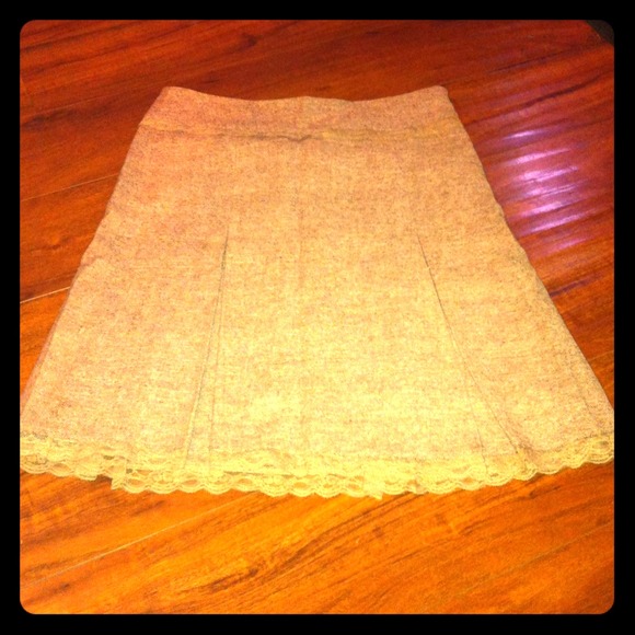 Oboe vintage inspired twill pencil skirt