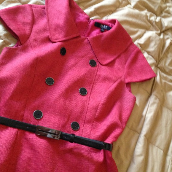Alex Marie raspberry colored vintage inspired