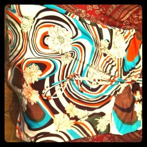 Strapless retro top size small from Forever 21.