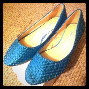 Brand New!! Kimichi Blue flats! Never worn!!