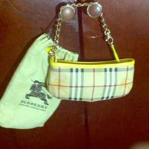 Burberry wristlet
