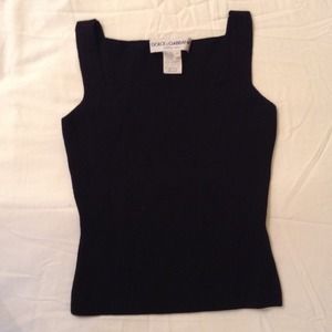 💋DOLCE & GABBANA wool tank top size 44