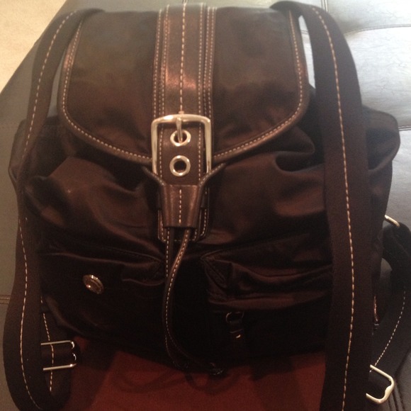 💢SOLD💢. Coach nylon backpack bag