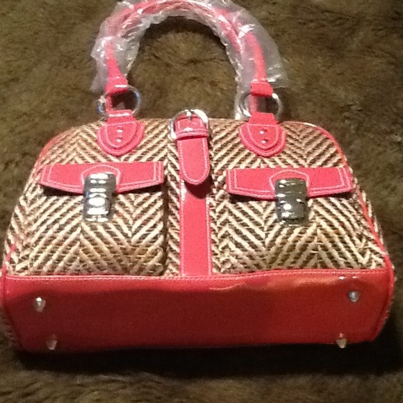 Pink Tweed Handbag - Picture 2 of 2