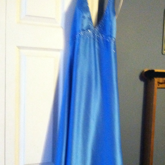 Blue formal dress