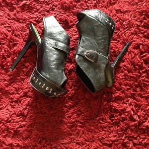 Black heels