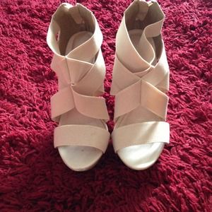 Beige sandals