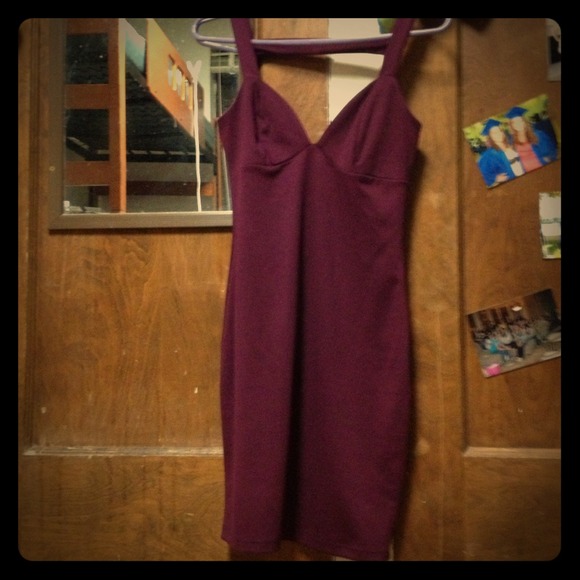 Purple dress