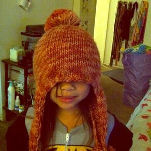 Knitted beanie