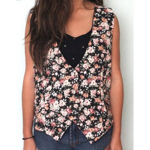 Floral vest