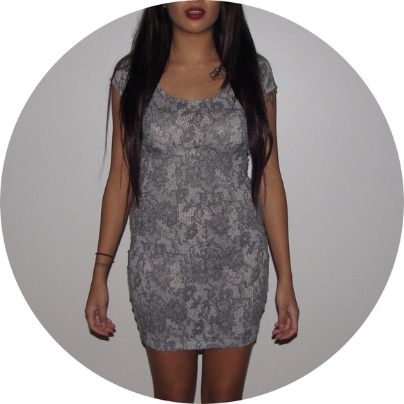 Forever 21 lace pattern dress