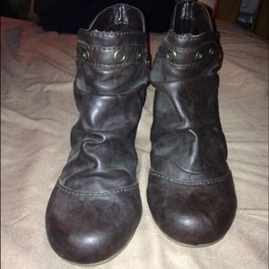 ❌GIFTED❌ Wedge Booties