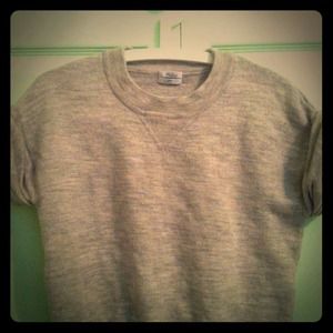 Madewell 1937 Retro Sweater with Rolled-up Sleeves