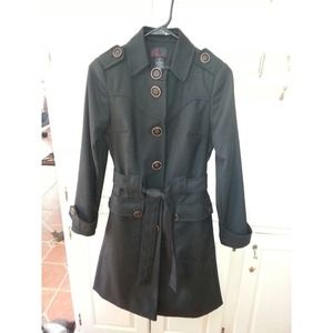 Reserved for @pgomez77 Black VS Trench Coat