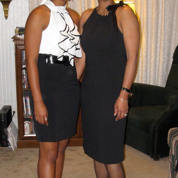 Black party dress