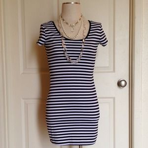 Black and white dress