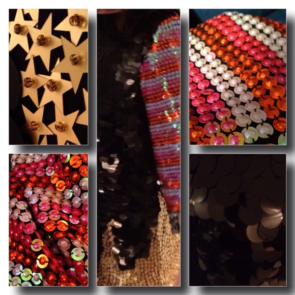 CLOSING SALE Manoush Sequin & Beaded OMG - Picture 2 of 4