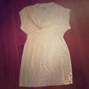 🌺BUNDLED🌺SOLD cowl neck dress/ top and long vest