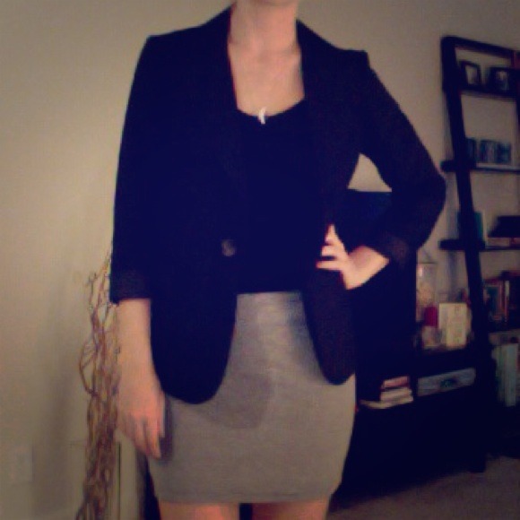 Black Sashimi Blazer (S/M)