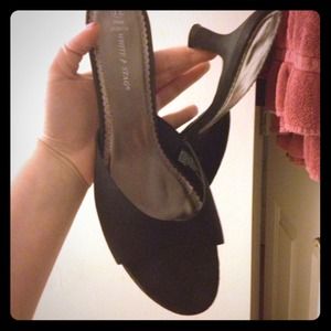 black small heel size 11 dress shoes!