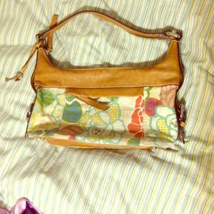 Floral Fossil purse *authentic*