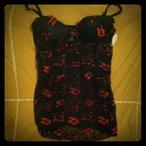 Bed of Roses/Just Sexy Lingerie with thong