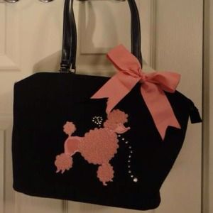 Reserved for @catty777 Large Poodle Purse