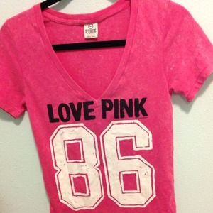 RESERVED Victoria's Secret PINK v-neck NWOT