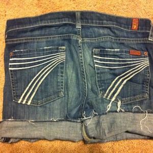 Cutt off Shorts 7 For All Mankind 29