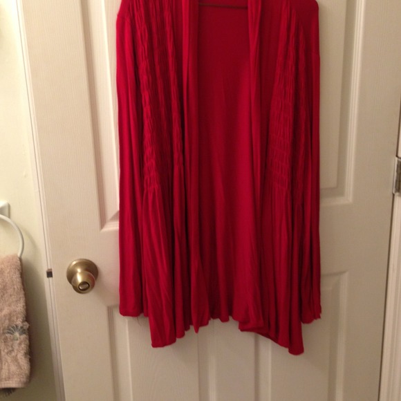 Long, thin rayon jacket size 18