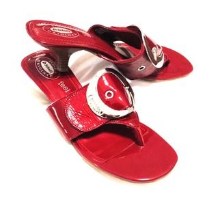 Dr.Scholls burgundy sandals- NWOT sz 7.5🌷SALE🌷