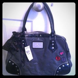 Black leather Fox purse. Brand new with tags!