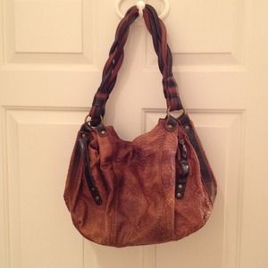 Distressed look handbag from Buckle