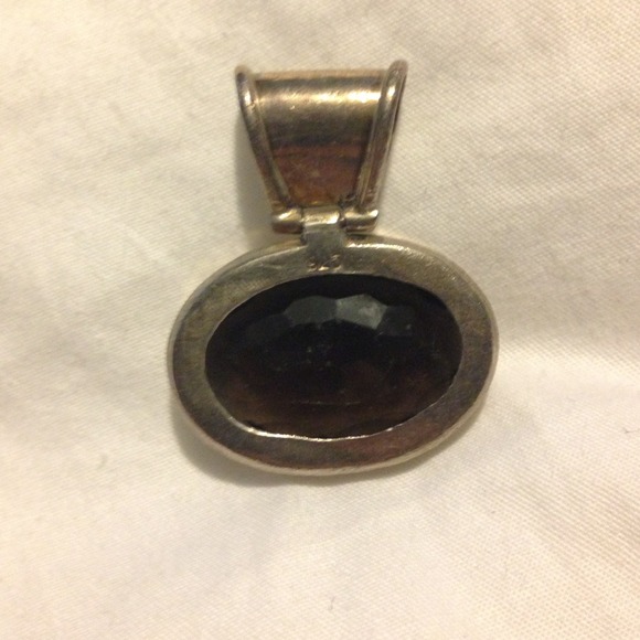 ⭐REDUCED⭐Silver Handmade Smoky Quartz Pendant - Picture 2 of 3