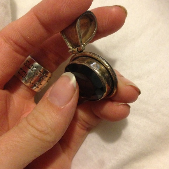 ⭐REDUCED⭐Silver Handmade Smoky Quartz Pendant - Picture 3 of 3