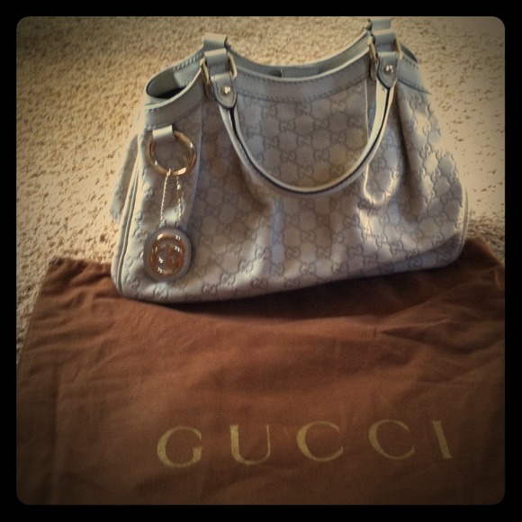 Gucci handbag.  "SOLD"