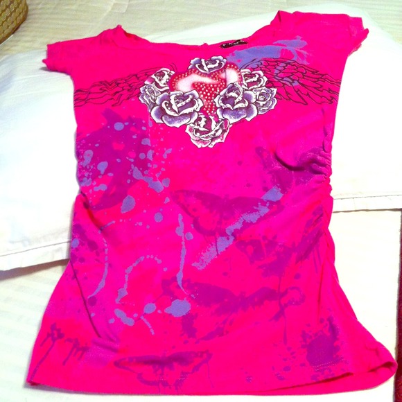 Pretty in pink T-shirt sz. M
