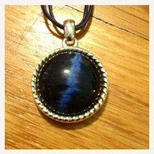 Navy blue necklace!