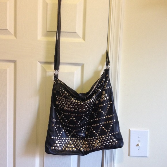 Black Studded BCBG Purse