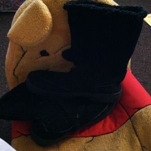 Black boots