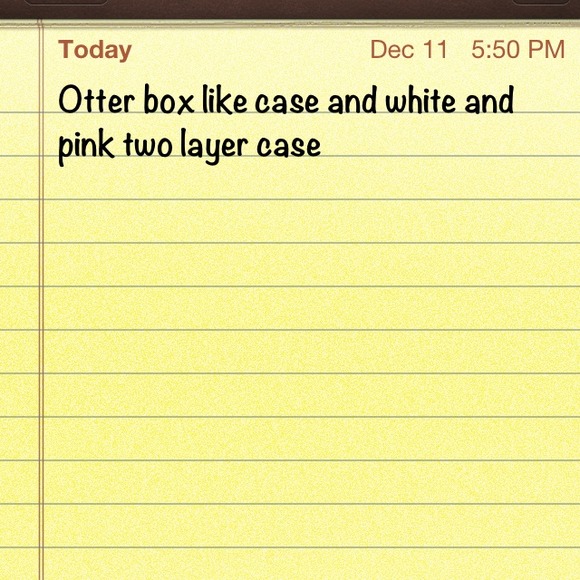 Bundle of two iPhone cases