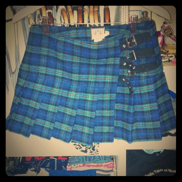 Juicy Couture tartan holiday 2011 collection skirt