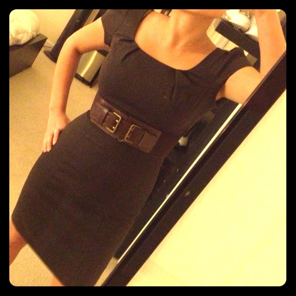 ❌SOLD IN BUNDLE❌Dark Brown Office Dress