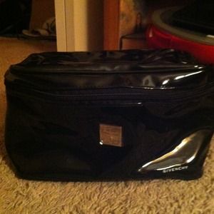 Givenchy patent leather makeup tote
