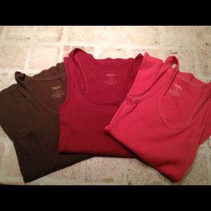 REDUCED Tank tops in many colors - $5 for all.