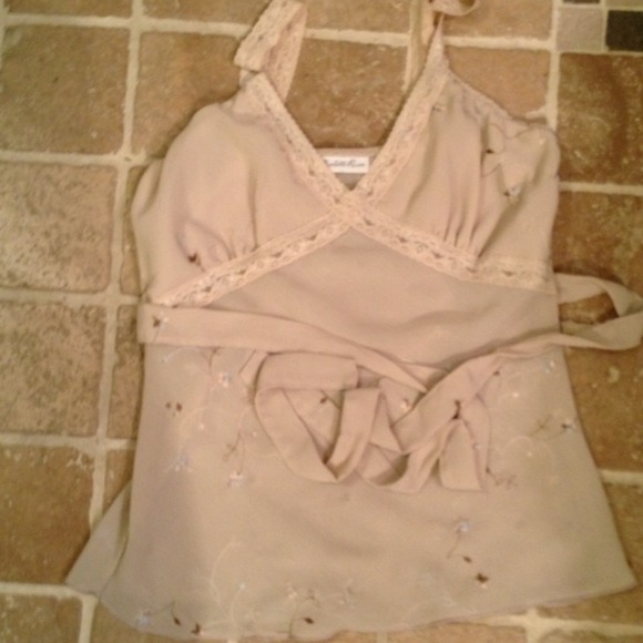 Cream tank top